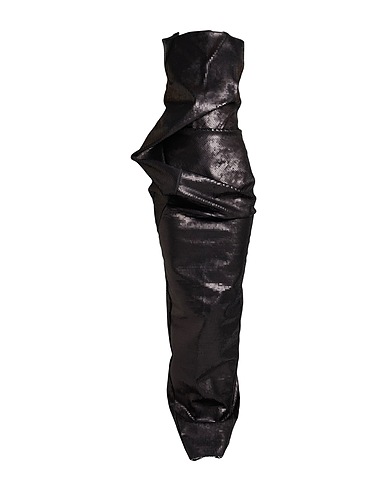 RICK OWENS Robe élégante Noir 91% Coton, 6% Élastomultiester, 3% Caoutchouc