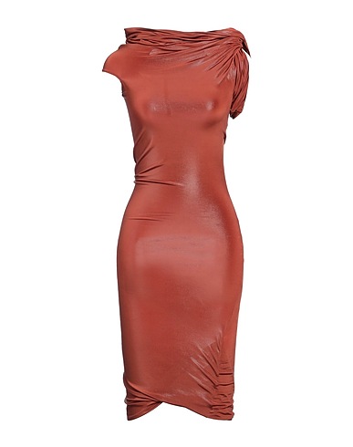 RICK OWENS LILIES Vestido de tubo Óxido 95% Viscosa, 5% Elastán