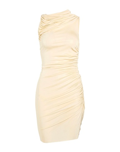 RICK OWENS LILIES Elegant dress Cream 95% Viscose, 5% Elastane