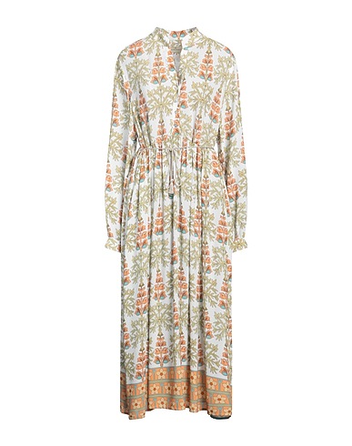 BRUNO MANETTI Midi dress White 100% Viscose