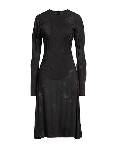 VIVIENNE WESTWOOD ANGLOMANIA Midi dress Dark brown 100% Viscose