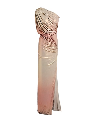 RICK OWENS LILIES Long dress Sand 95% Viscose, 5% Elastane
