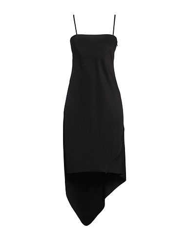 HELMUT LANG Elegant dress Black 100% Virgin Wool