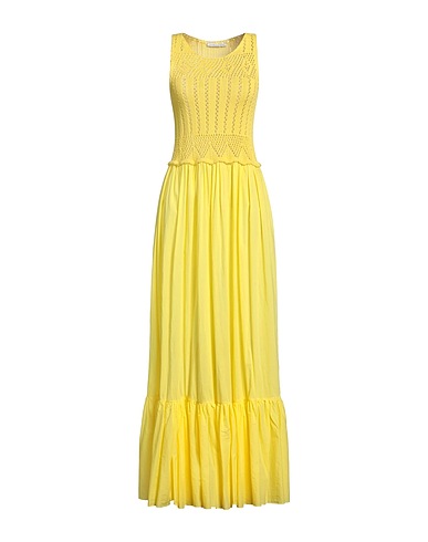 CARACTÈRE Summer dress GIALLO 100% Cotton