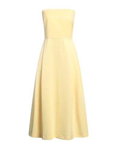 LAUREN RALPH LAUREN Midi dress Yellow 100% Polyester