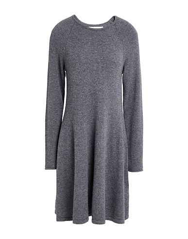 LISA YANG Knit dress Grey 100% Cashmere