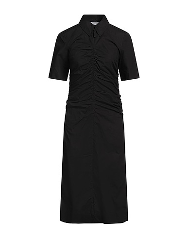 GANNI Elegant dress Black 100% Organic cotton