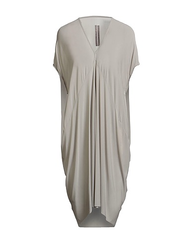 RICK OWENS Vestito midi Grigio chiaro 96% Cupro, 4% Elastan
