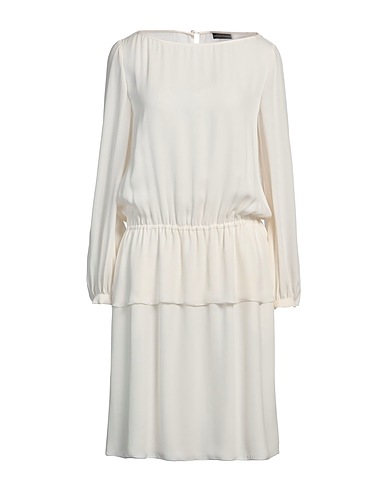 EMPORIO ARMANI Midi-Kleid Weiß 100% Seide