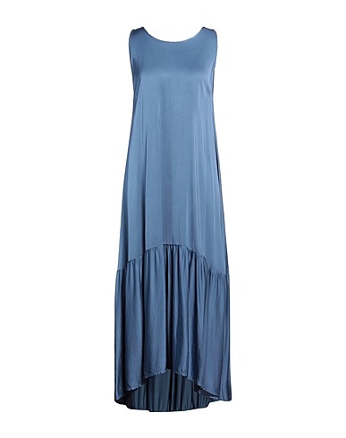 KAOS JEANS Midi dress Light blue 100% Viscose