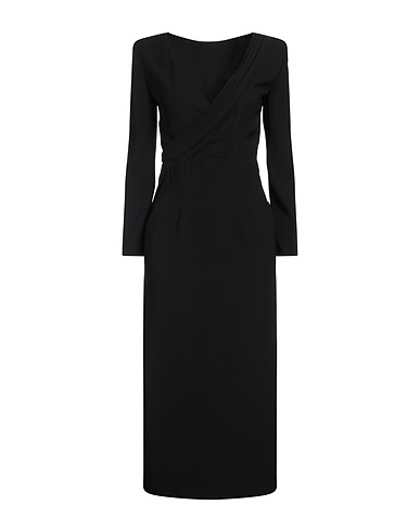 EMPORIO ARMANI Elegant dress Black 100% Polyester