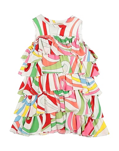 PUCCI Dress White 93% Viscose, 7% Elastane