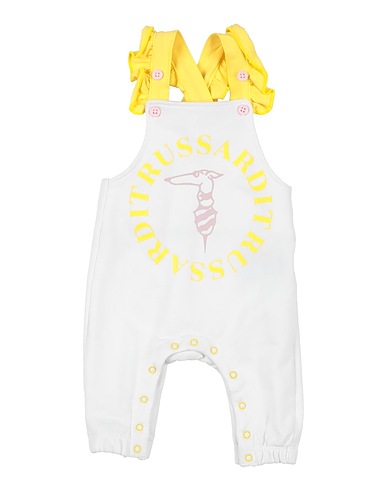 TRUSSARDI JUNIOR Baby jumpsuit  Ivory 100% Cotton