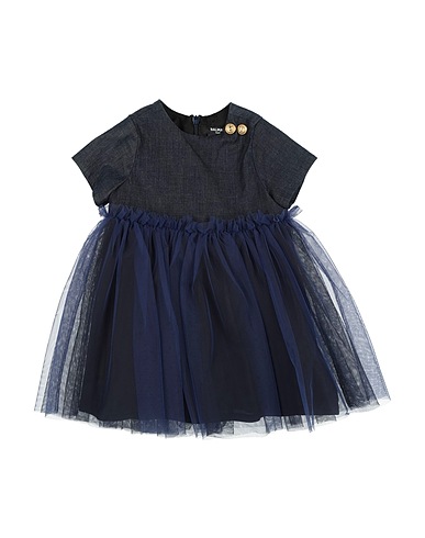 BALMAIN Vestito Baby  Blu 100% Poliammide, Cotone, Elastan