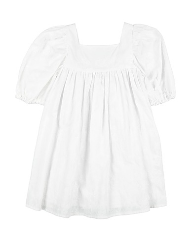 DOUUOD Dress White 100% Cotton