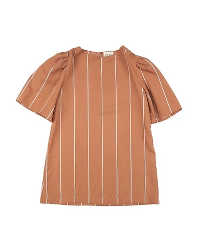 DOUUOD Vestito Cammello 88% Viscosa, 12% Poliestere