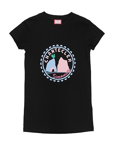 SIMONETTA Dress X CHANTECLER Black 100% Cotton
