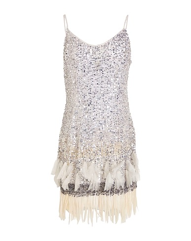 ELISABETTA FRANCHI Sequin dress 100% Polyamide, Plastic, Glass, Silk