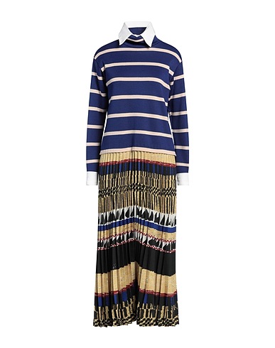 STELLA JEAN Knit dress Blue 50% Merino Wool, 50% Acrylic