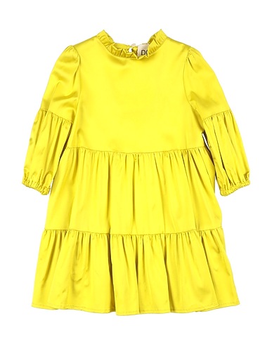 DOUUOD Dress VERDE LIME 97% Viscose, 3% Elastane