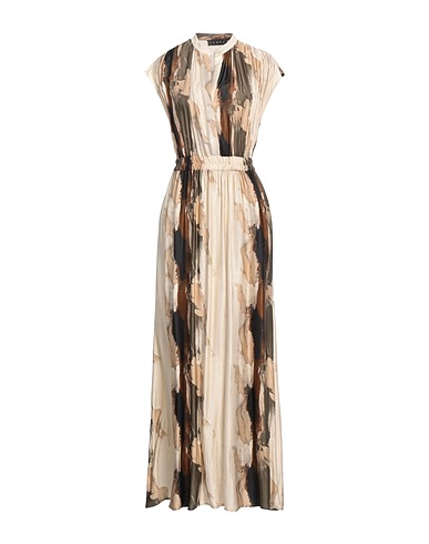 ICONA by KAOS Long dress Cream 51% Viscose, 49% Recycled viscose