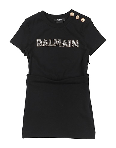 BALMAIN Dress Black 100% Cotton