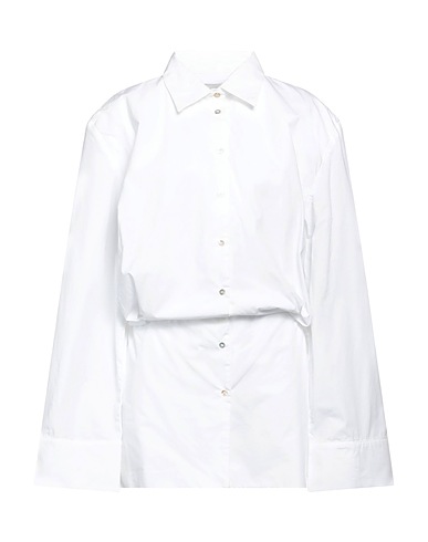 HALFBOY Shirt dress White 100% Cotton