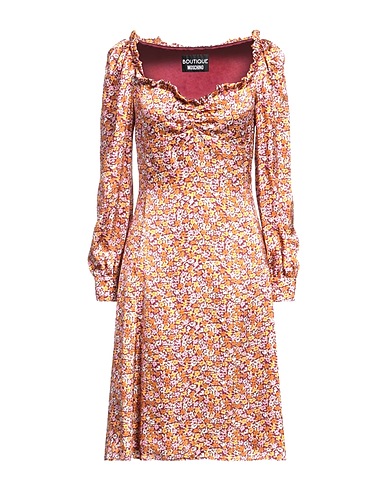 BOUTIQUE MOSCHINO Midi dress Garnet 100% Viscose