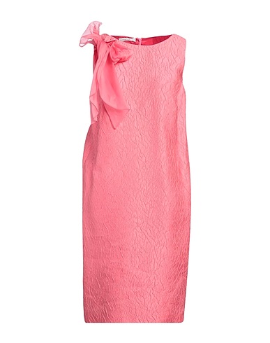 SARTORIA MILANESE Midi dress Pink 65% Polyester, 24% Silk, 11% Acetate