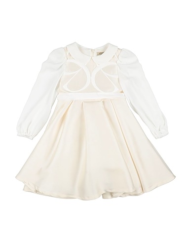 ELIE SAAB Dress White 88% Polyester, 12% Silk, Acetate, Polyamide