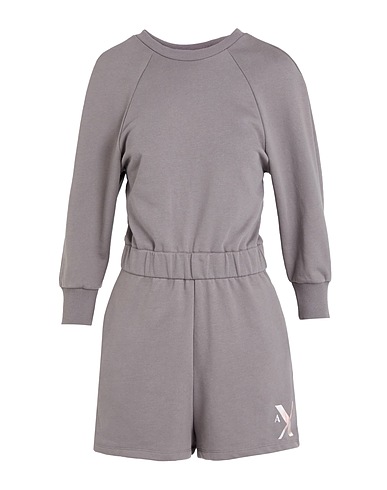 ARMANI EXCHANGE Jumpsuits and Dungarees Grey 60% Cotton, 40% Polyester