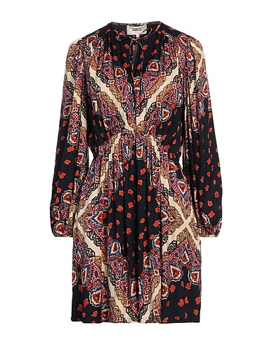BA&SH Short dress Midnight blue 100% Viscose