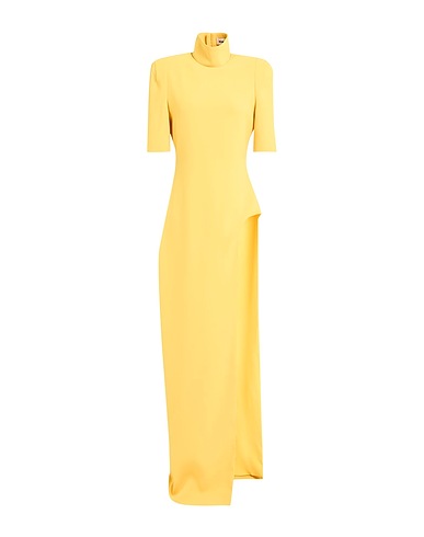 MÔNOT Long dress Yellow 100% Polyester