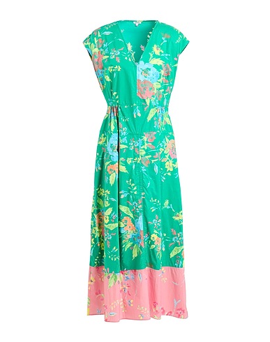 ASPESI Midi dress Green 100% Cotton