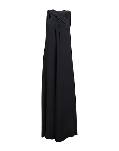 ERIKA CAVALLINI Long dress 65% Acetate, 35% Silk