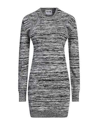 MOSCHINO JEANS Sheath dress Black 65% Viscose, 35% Polyamide