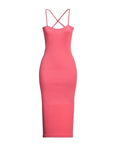 OPÉRA SPORT Vestito midi Magenta 100% Seta riciclata
