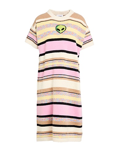 SOULLAND Short dress 28% Organic cotton, 23% Wool, 19% Polyamide, 16% Recycled wool, 14% Textile fibres