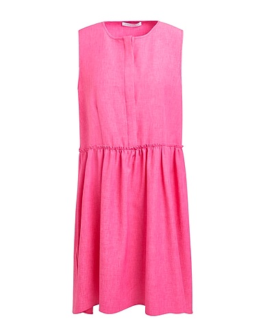 CARACTÈRE Vestito corto Fucsia 100% Poliestere