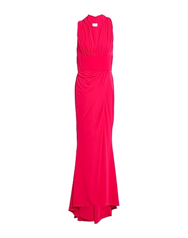 GAI MATTIOLO Vestito lungo Fucsia 92% Poliestere, 8% Elastan