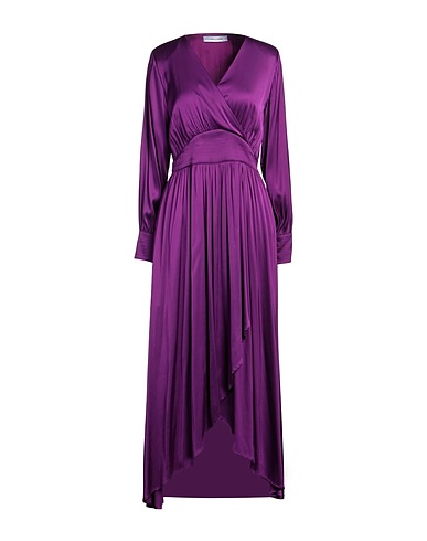 EMMA & GAIA Long dress Magenta 98% Viscose, 2% Elastane