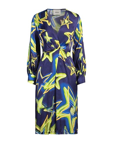 DIXIE Midi dress Purple 100% Viscose