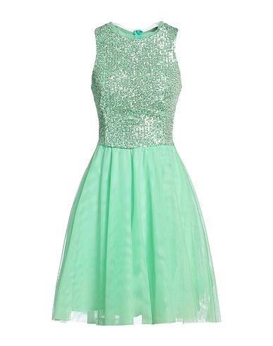 RINASCIMENTO スパンコールドレス ライトグリーン ポリエステル 100%