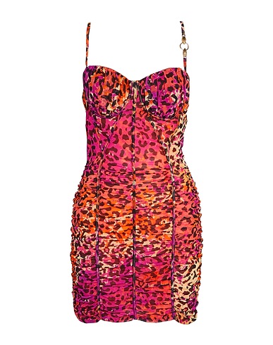 JUST CAVALLI Sheath dress Fuchsia 91% Polyamide, 9% Elastane