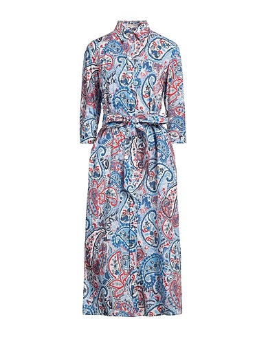 CAMICETTASNOB Long dress Blue 100% Cotton