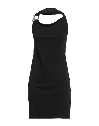 JUST CAVALLI Sheath dress Black 94% Polyester, 6% Elastane