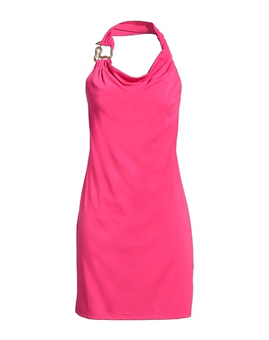 JUST CAVALLI Robe courte FUCSIA 94% Polyester, 6% Élasthanne