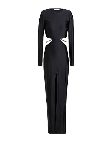 HOUSE OF AMEN Vestito lungo Nero 80% Poliammide, 20% Elastan