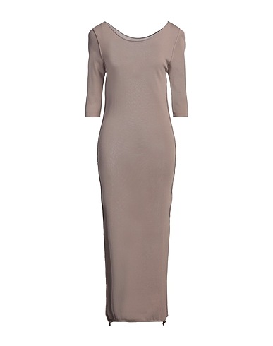 SOALLURE Midi dress Light brown 65% Viscose, 35% Polyamide