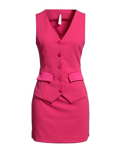 IMPERIAL Blazer dress Fuchsia 95% Polyester, 5% Elastane